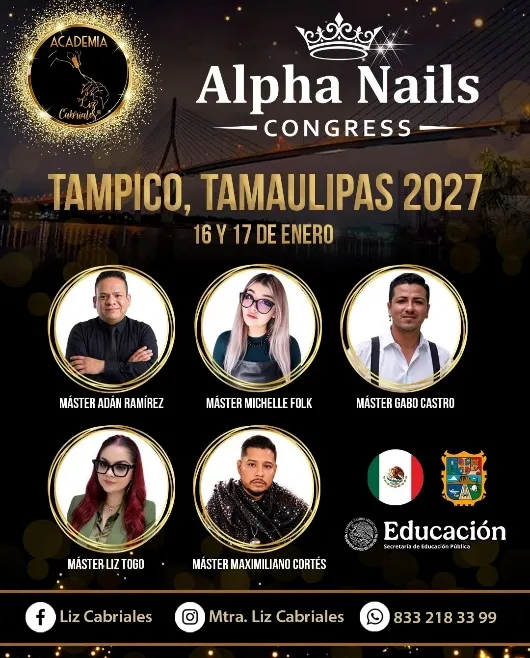Flyer Alpha Nails Congress 2027