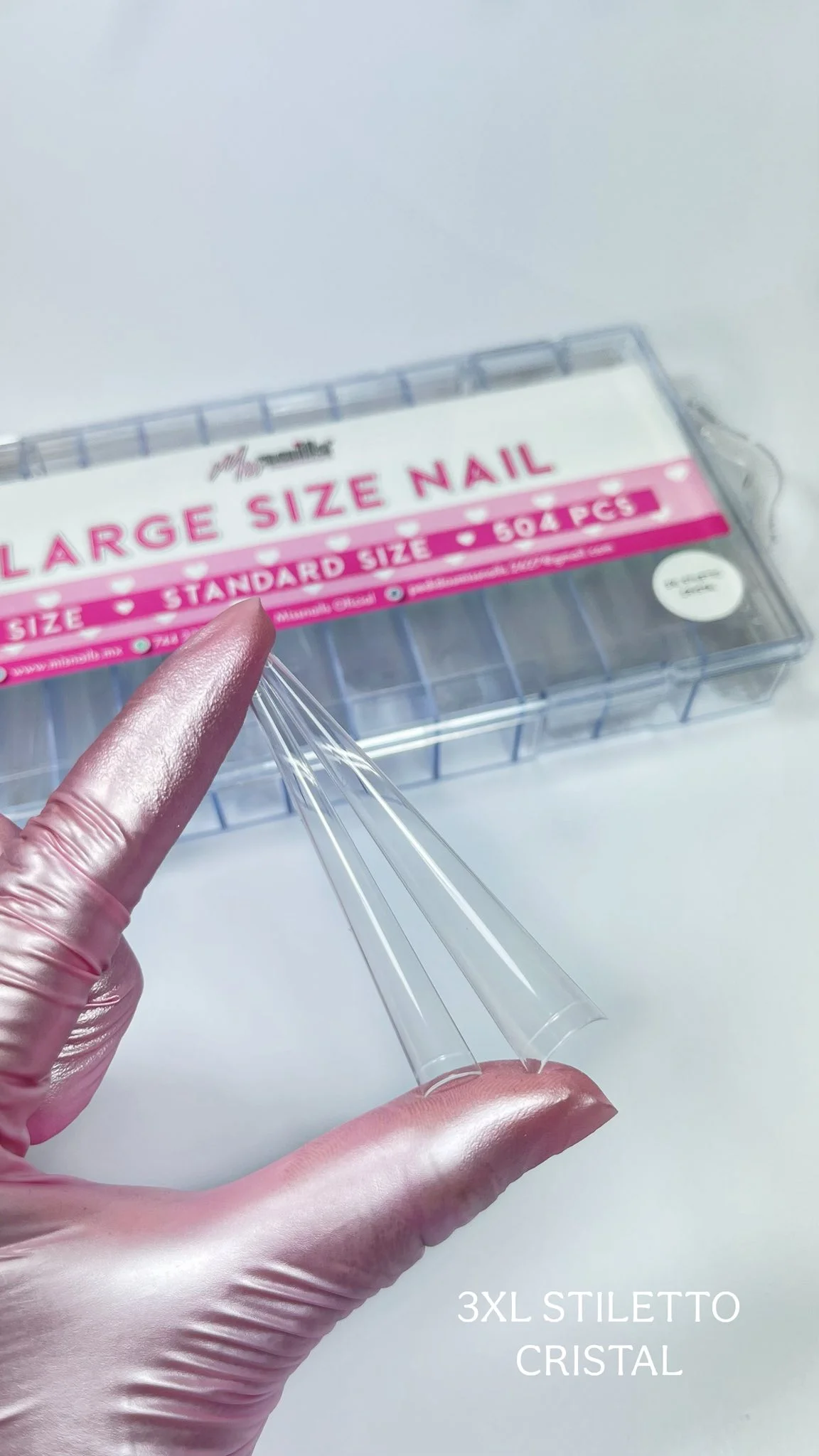 3XL Stiletto Cristal