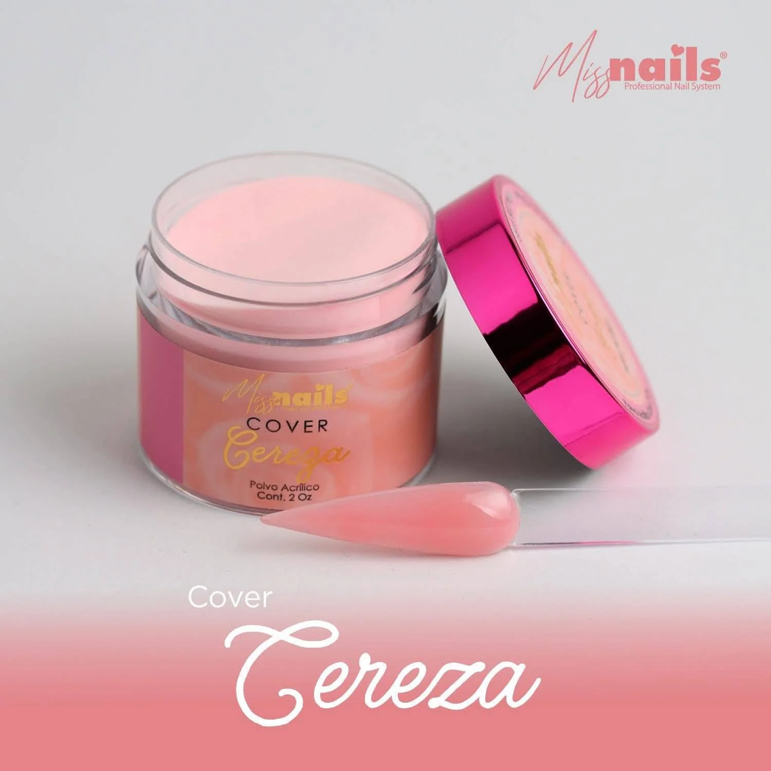 Acrílico cover cereza