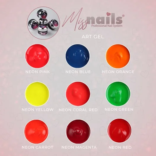 Art gel Neon Orange