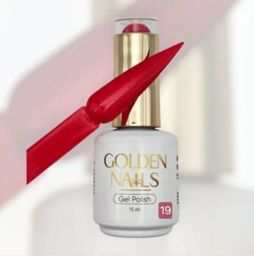 Gel polish 19 rojo
