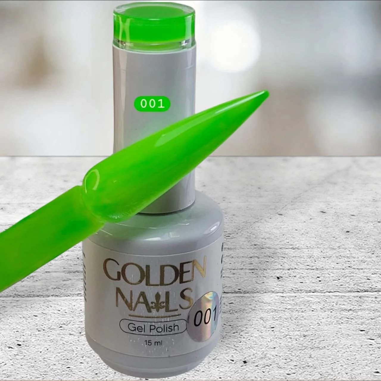 Gel polish 001 verde neon
