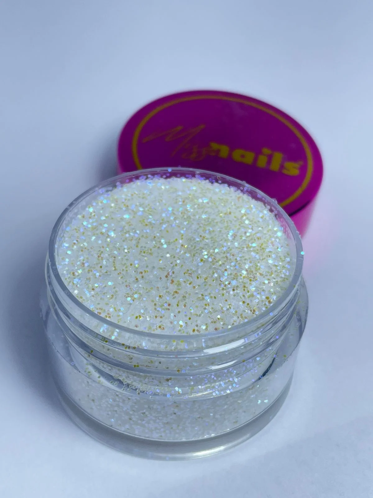 Glitter azul iridiscente #2089
