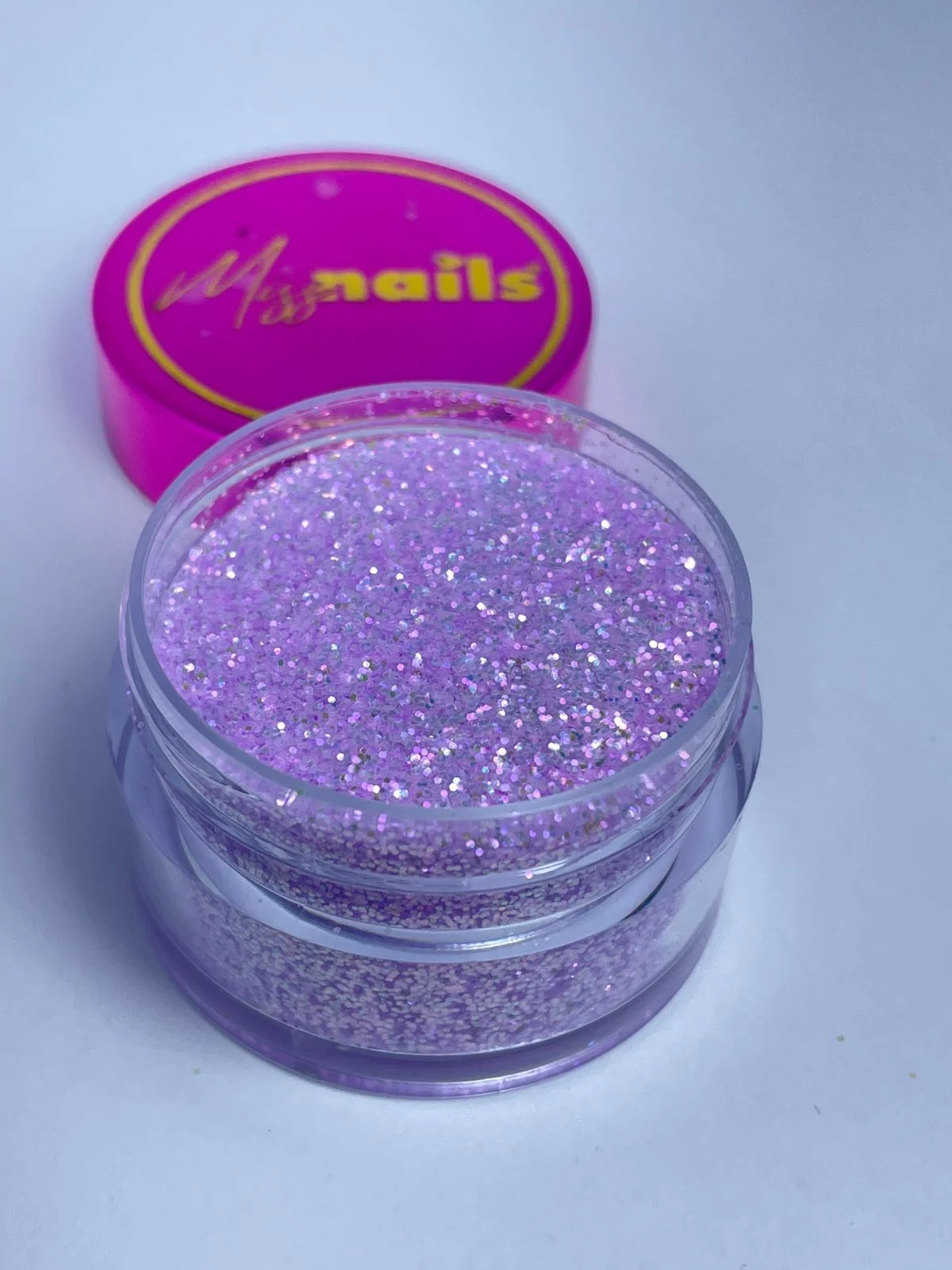 Glitter lila iridiscente #2080
