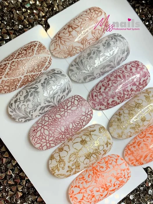 Metallic Stamping Gel Rose Gold alternativa