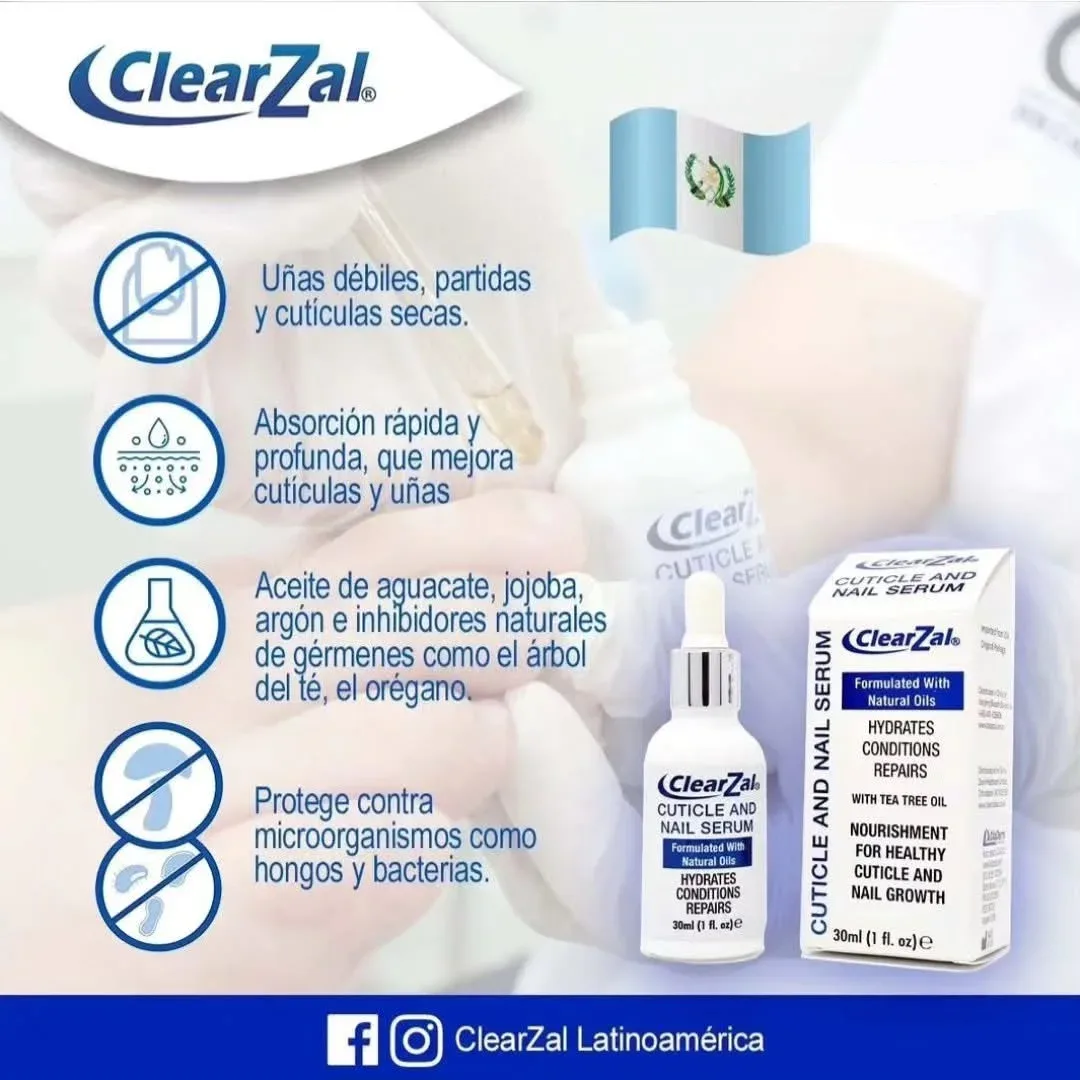 Suero reparador de uñas y cutícula