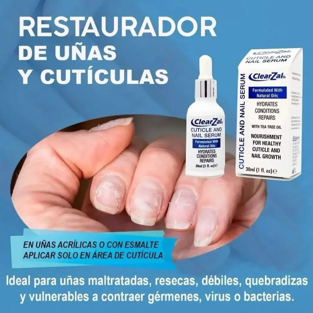 Suero reparador de uñas y cutícula