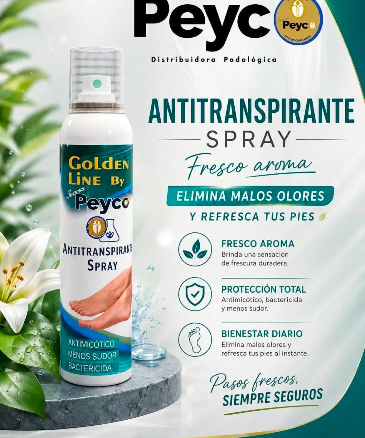 Antitranspirante Spray
