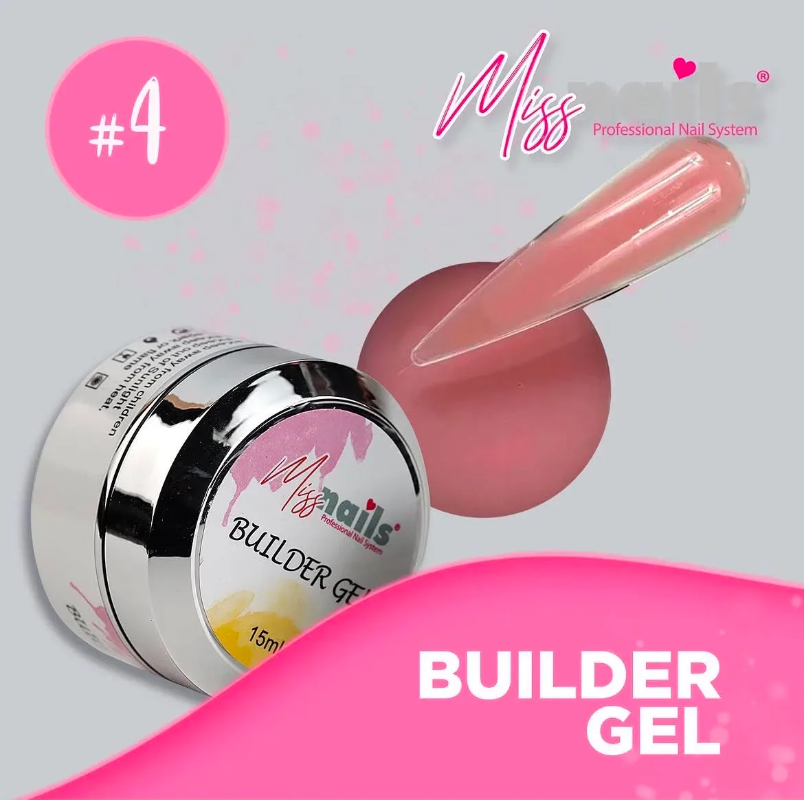 Builder gel Ocean Pink