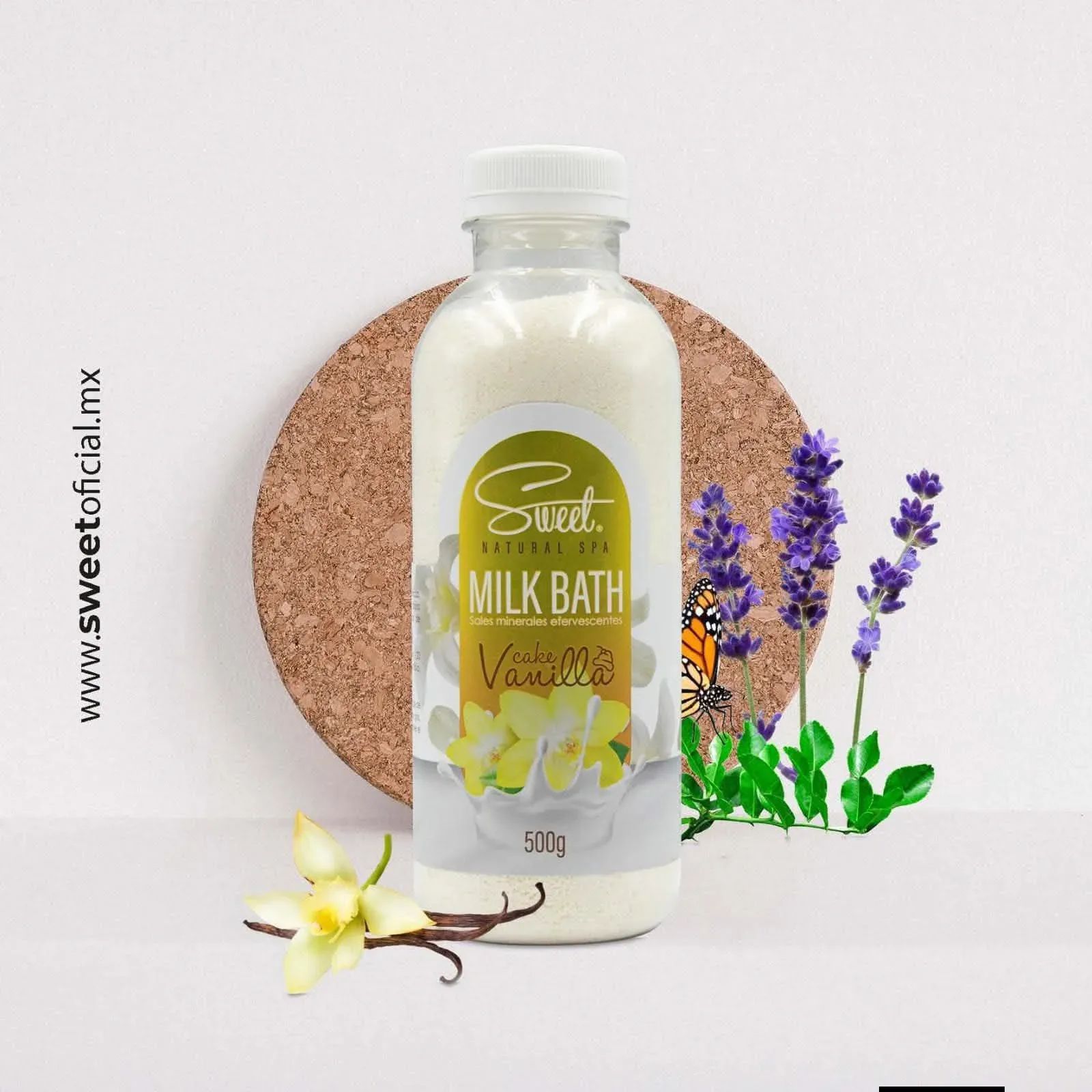 Sales Minerales Efervescentes Milk Bath “Cake Vainilla”