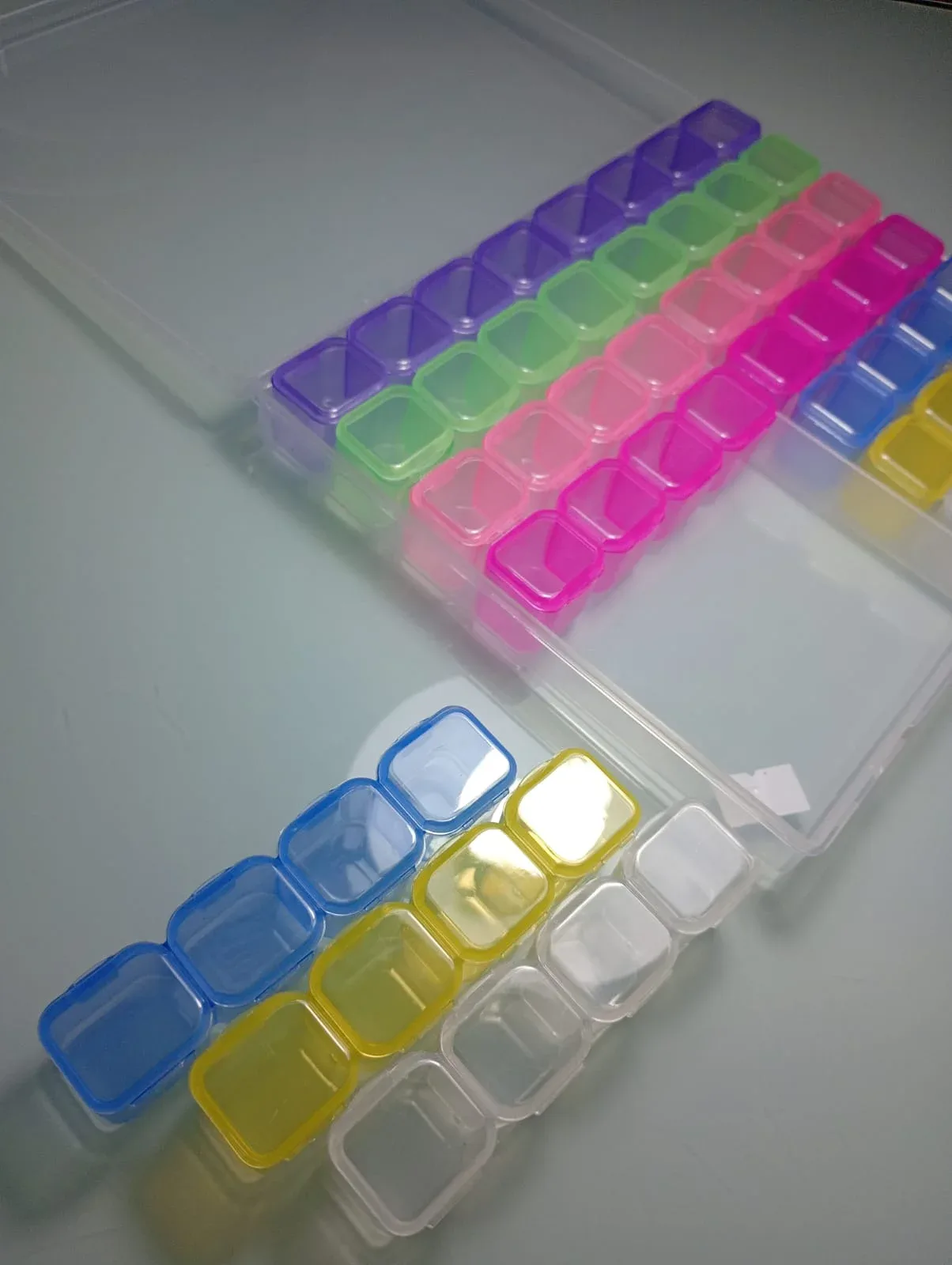 Caja organizadora de colores