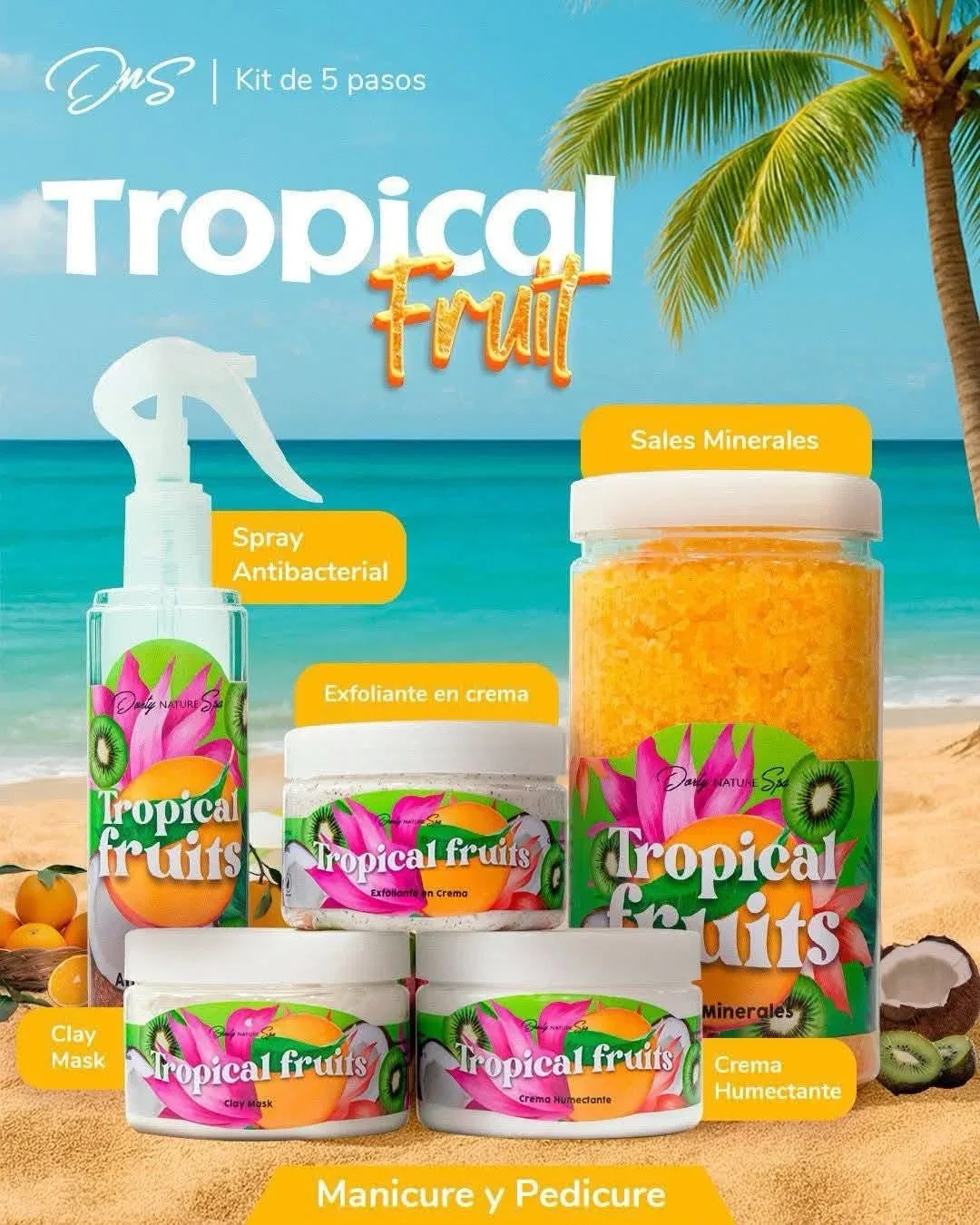 Kit de 5 pasos Tropical Fruit