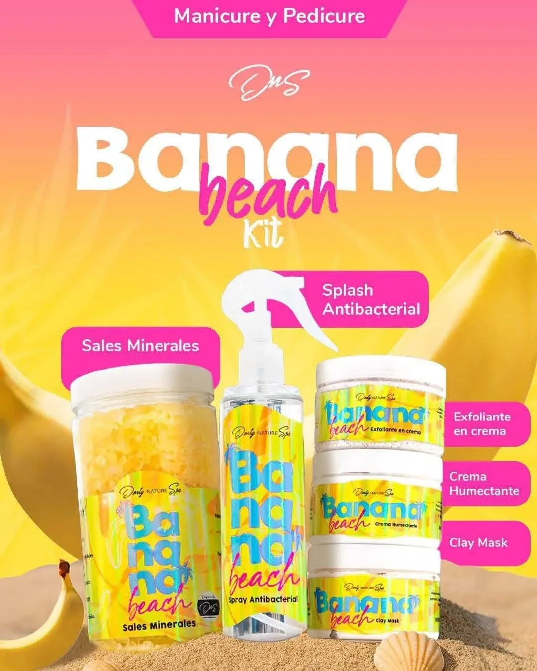 Kit de 5 pasos Banana Beach