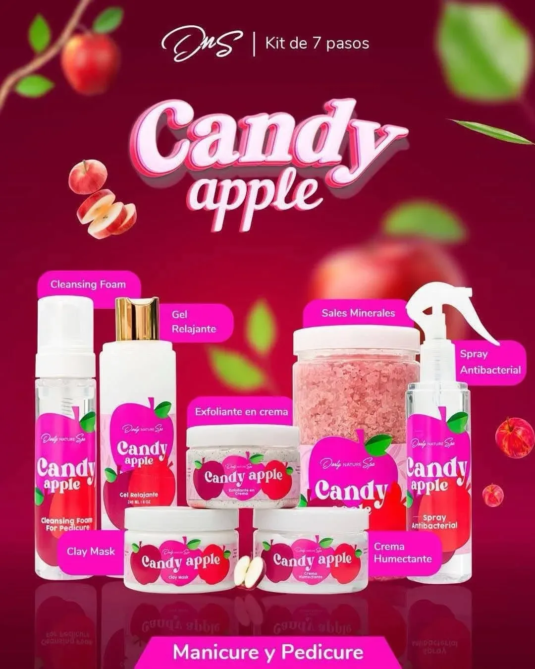 Kit de 7 pasos Candy Apple