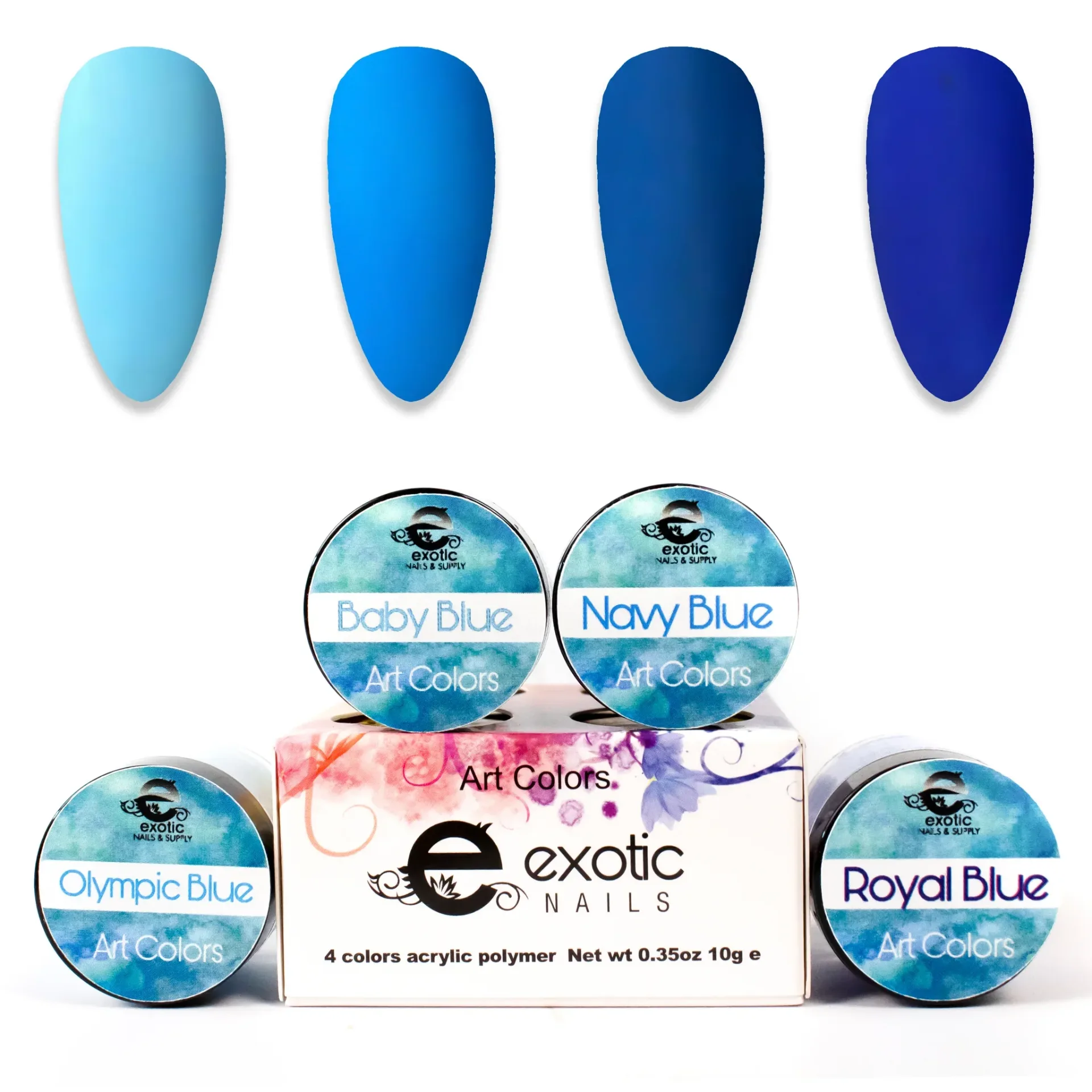 Blue Art Colors Acrylic