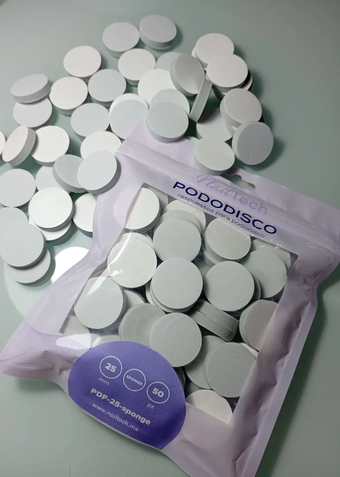 Repuesto Sponge para pododisco L 25mm