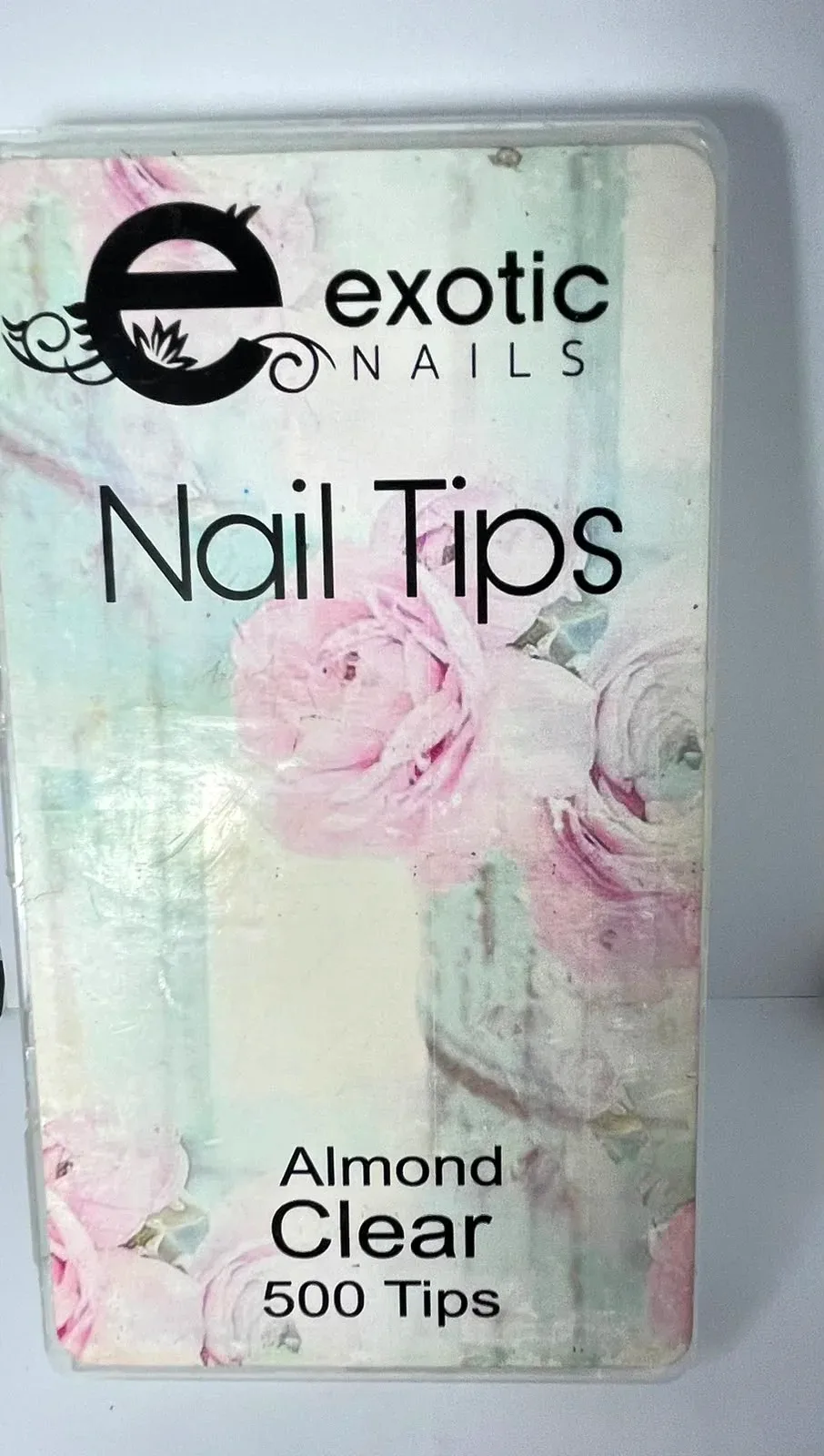 Nail Tips Almond Clear