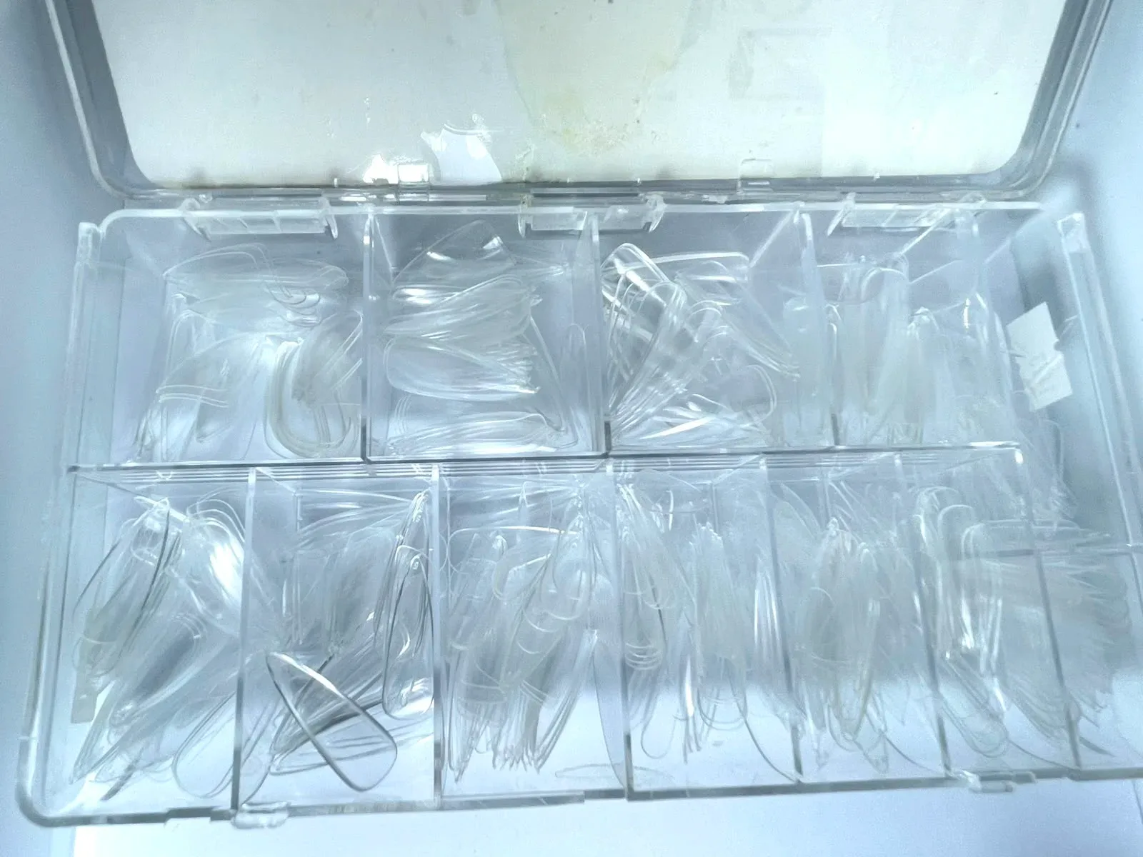 Nail Tips Almond Clear