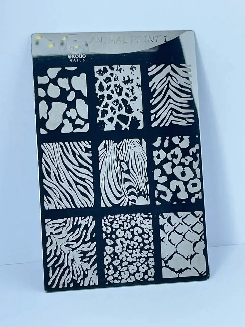 Placa de stamping Animal Print 1