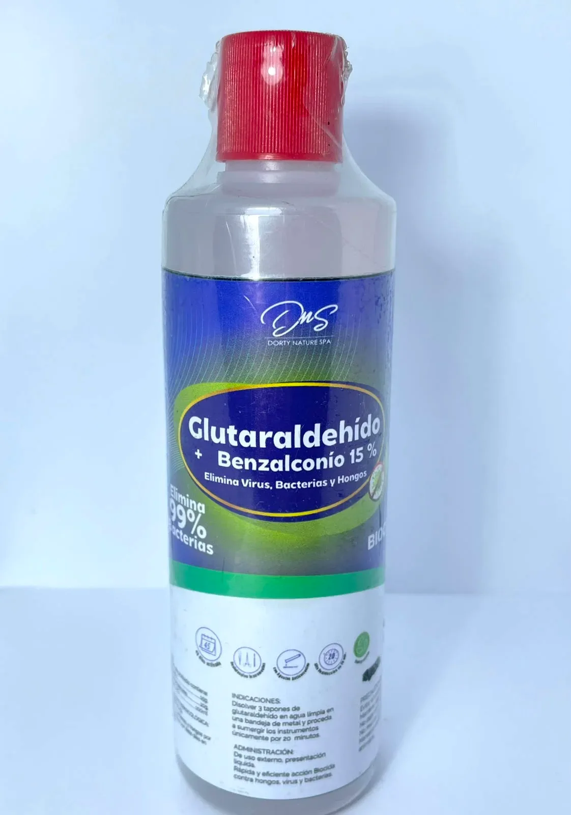 Glutaraldehído + Benzalconio 15%