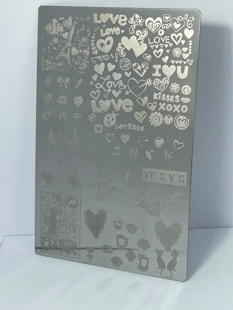 Placa de stamping Love 2