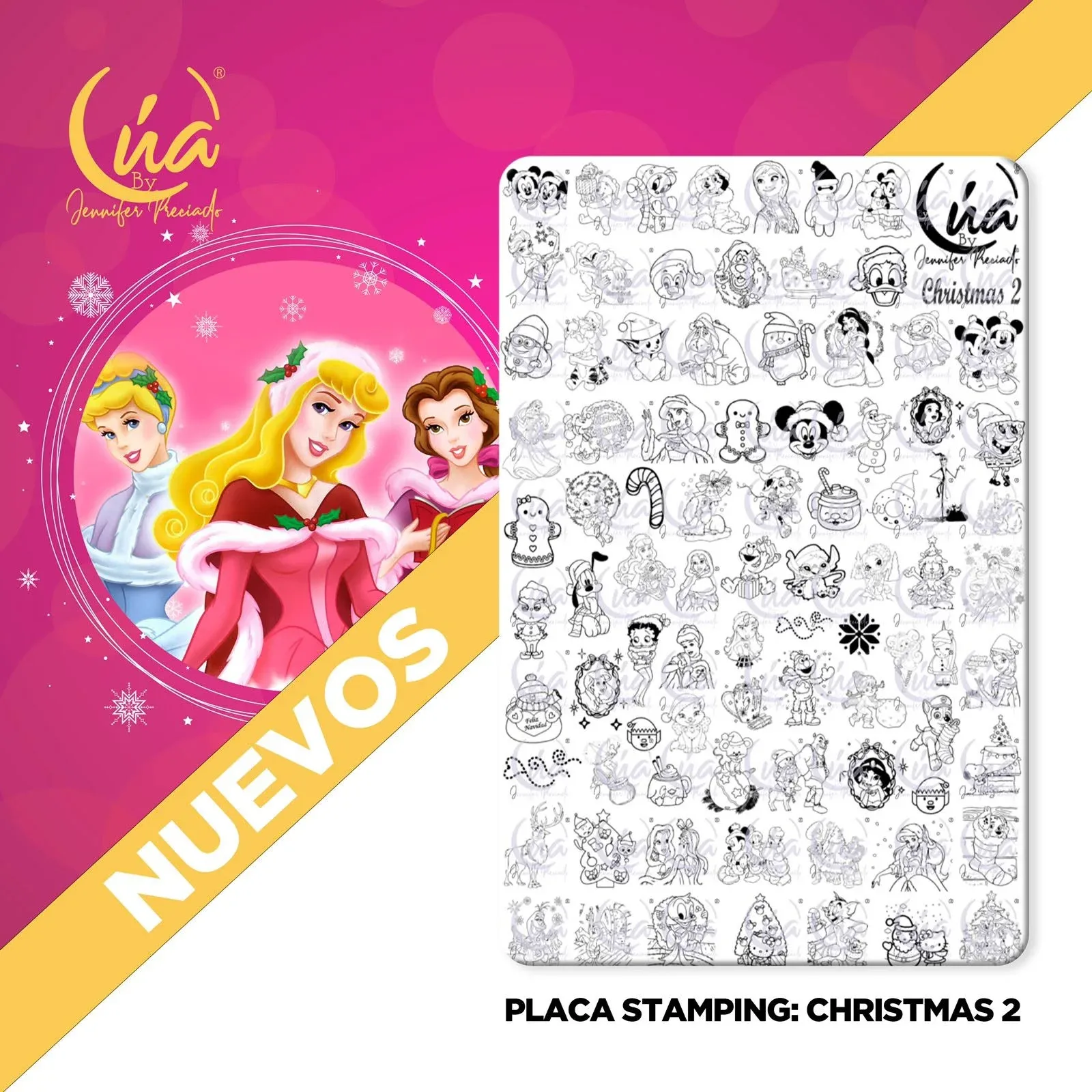 Placa de Stamping Christmas 2