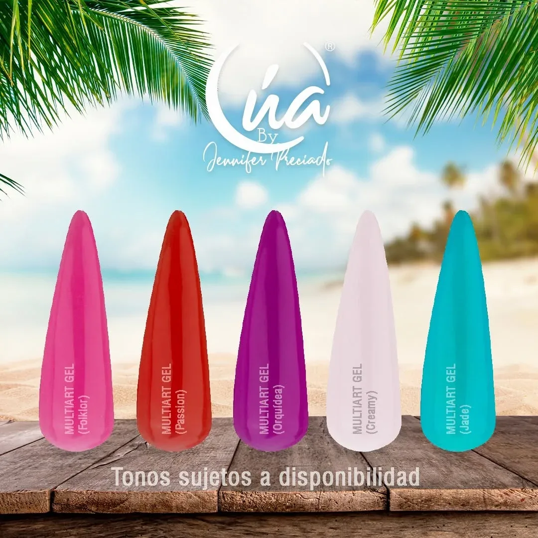 Multtiart Gel Orquídea