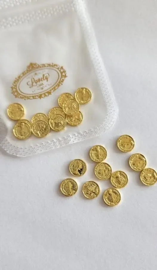 Decoración Monedas Lovely Nails