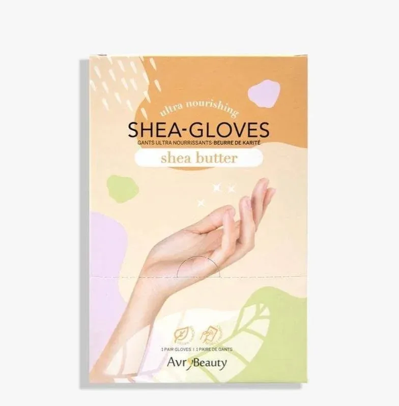 Guantes de manicura con manteca de karité