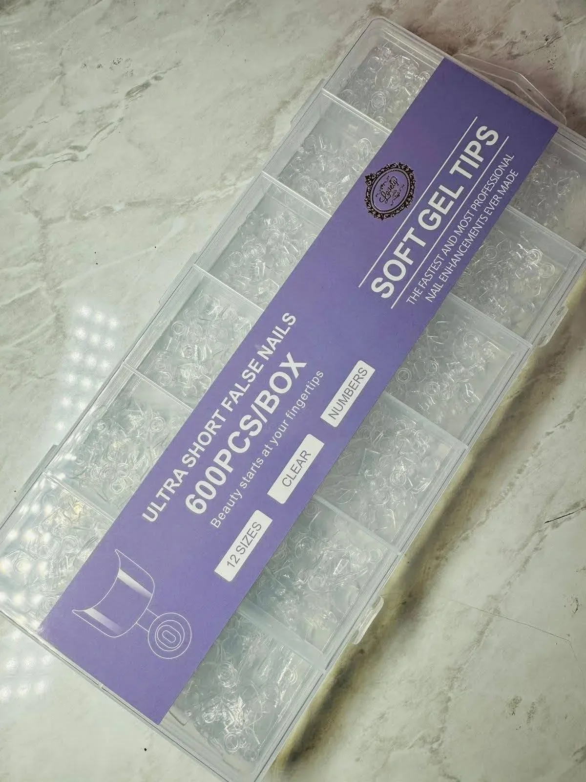 Soft Gel Tips Mini Square