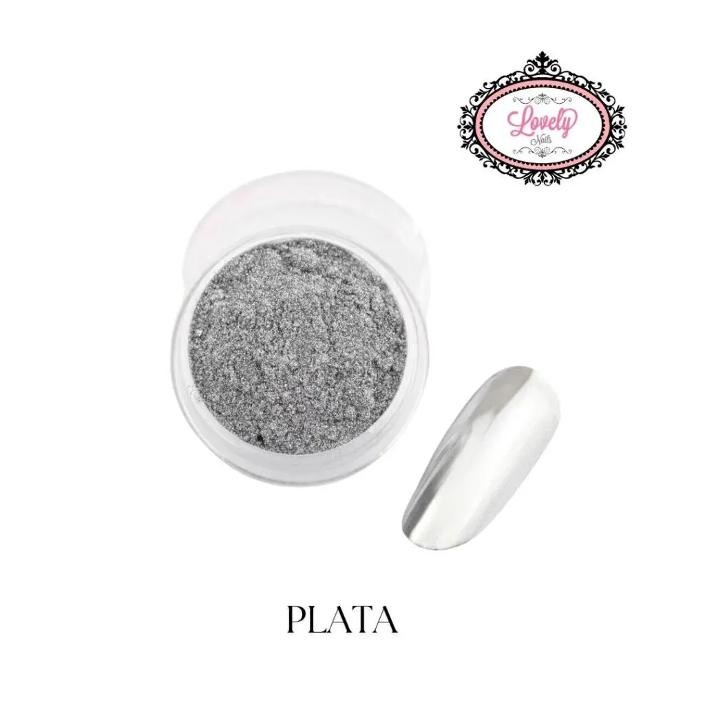 Efecto Espejo Plata Lovely