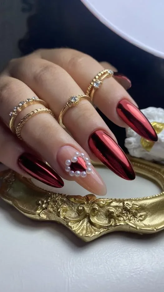 Efecto Espejo Rojo Lovely