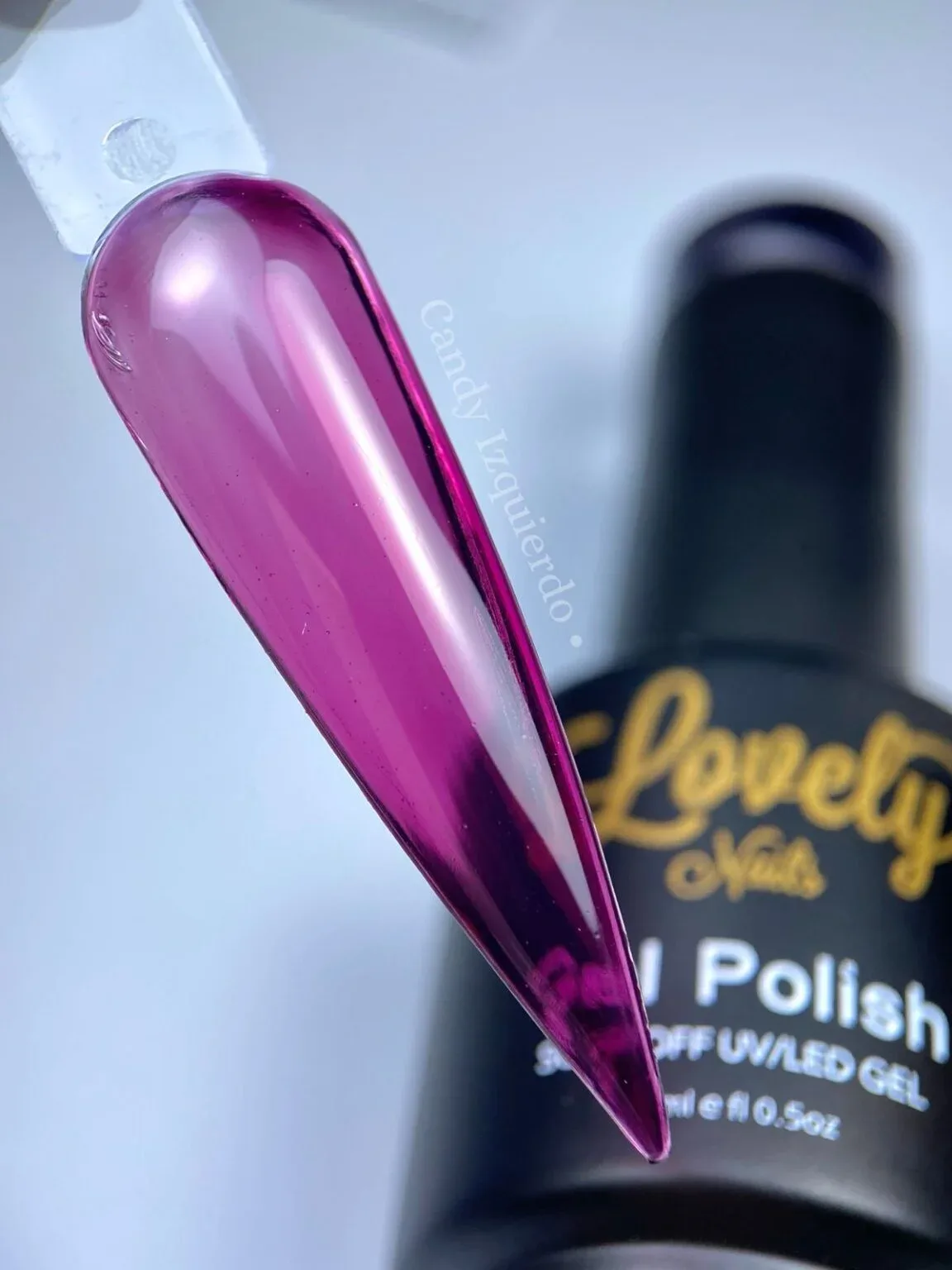 Gel vitral borgoña Lovely