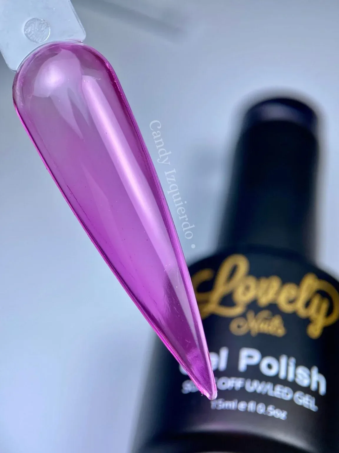Gel vitral lila Lovely