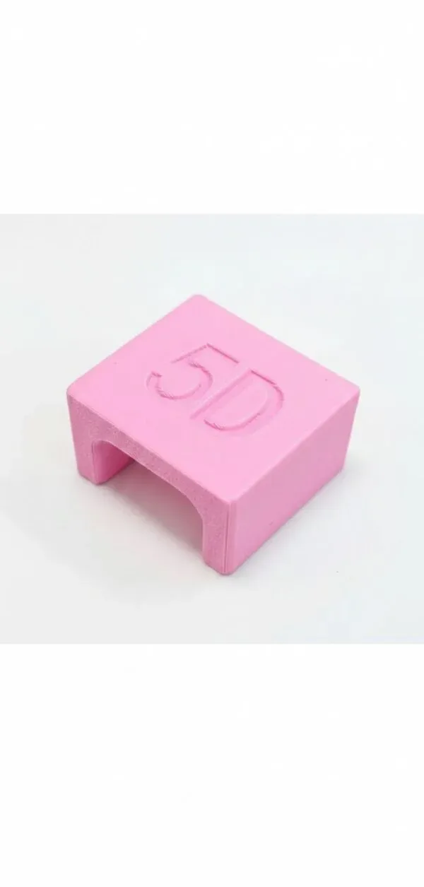 Imán 5D rosa