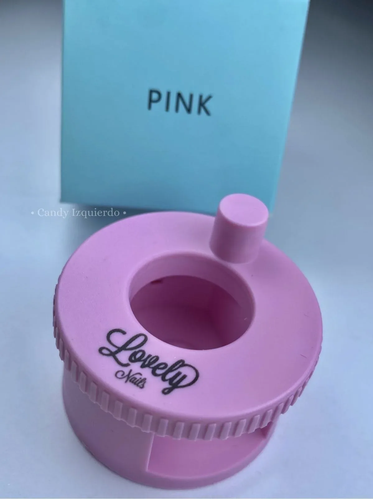 Imán 360 grados rosa Lovely