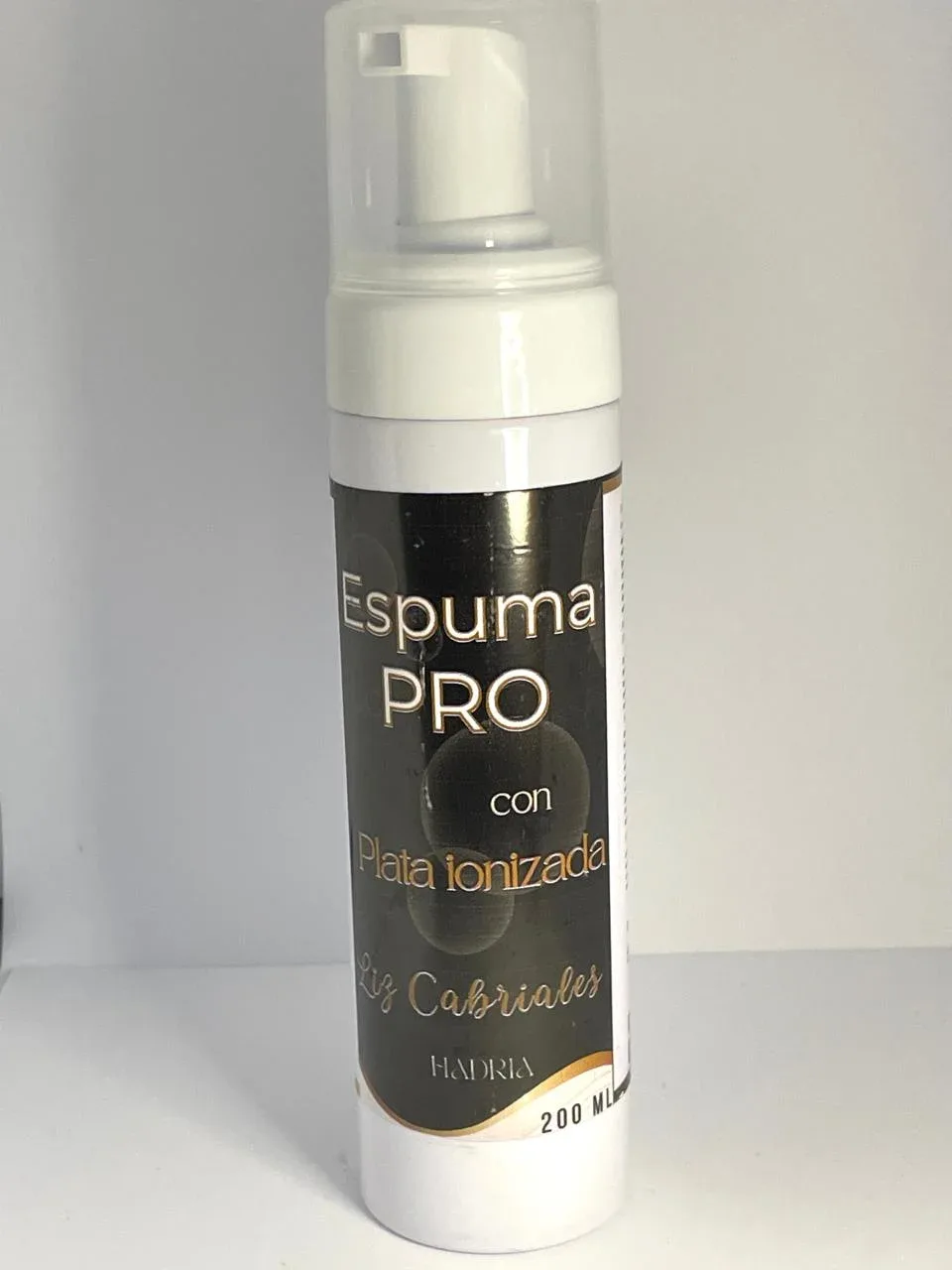 Espuma Pro con plata ionizada
