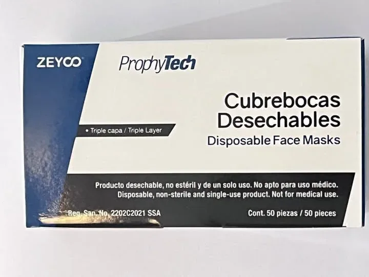 Cubrebocas negro